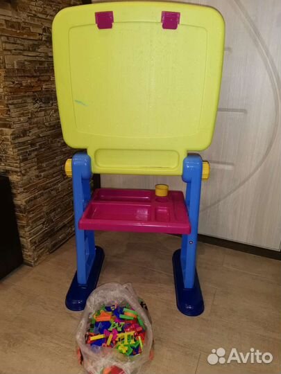 Мольберт детский двухсторонний