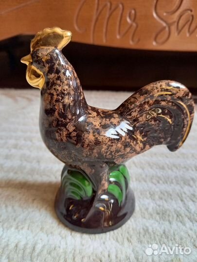 Фарфоровая статуэтка Петух