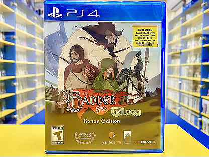 Banner Saga Trilogy PS4 Диск