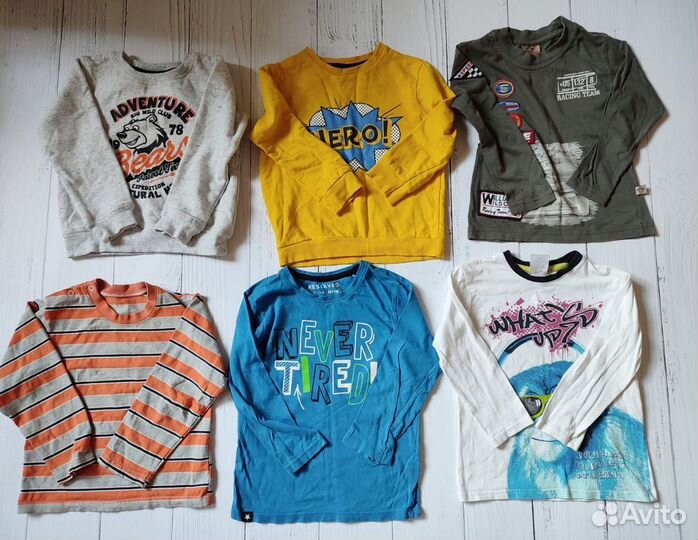 Вещи для мальчика пакетом 104-110