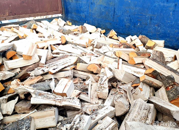 Дрова с доставкой навалом от 3м3