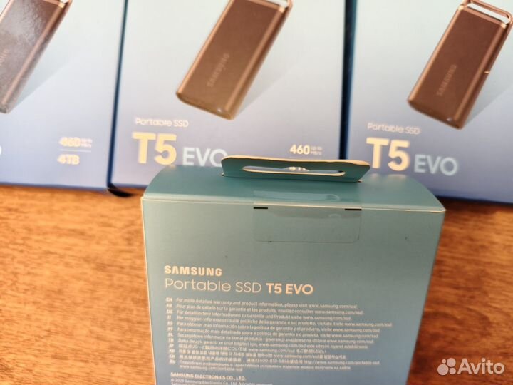 4TB Samsung T5 Evo Внешний SSD (Новые)