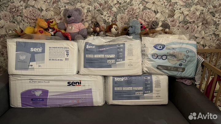 Памперсы для взрослых xl 4