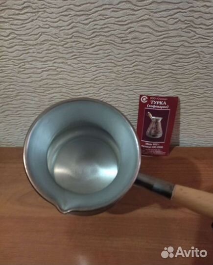 Турка 600мл медь. Лоток для столовых приборов