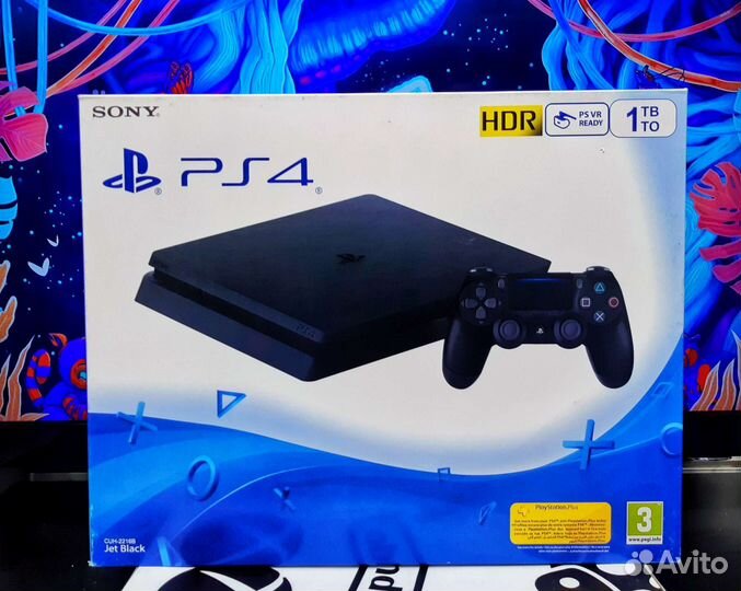 Sony PlayStation 4 slim 1 tb New