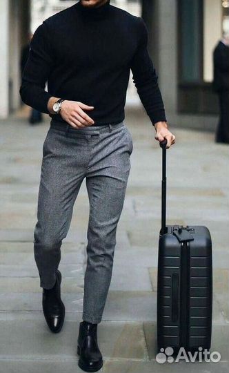 Базовая мужская водолазка - джемпер