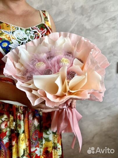 Сладкий букет для учителя