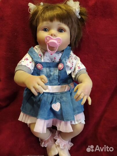 Кукла Реборн силиконовая девочка
