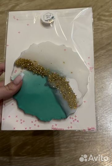 Поднос из эпоксидной смолы