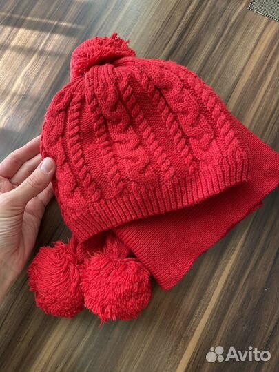 Комплект шапка и шарф 52-54 Sela