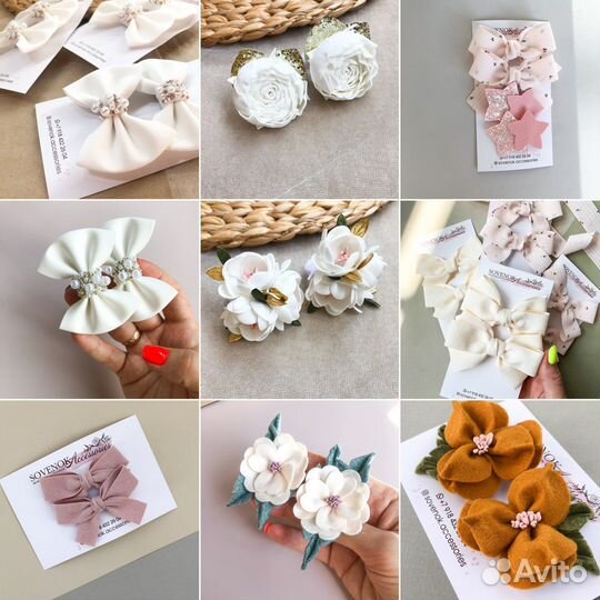 Бантики ручной работы