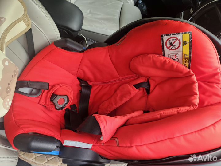 Автолюлька 0+ stokke besafe izi go c изофиксом