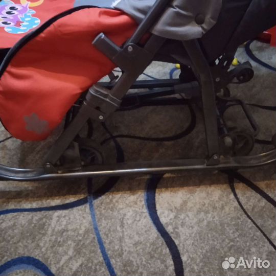 Коляска санки