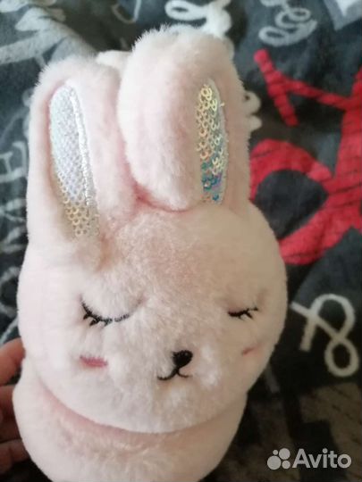 Наушники плюшевые детские от ветра