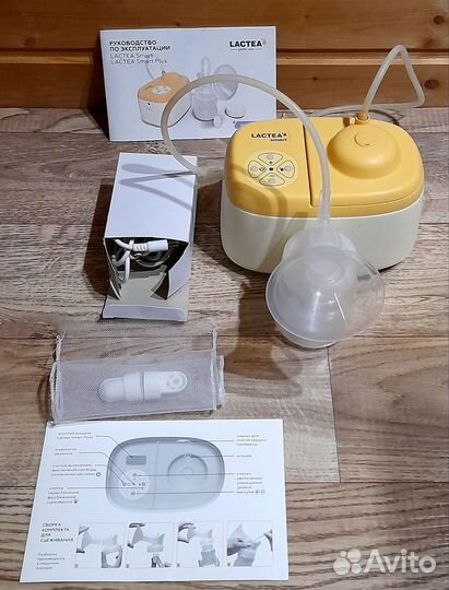Молокоотсос электрический Lactea (+ручной,конт-ры)