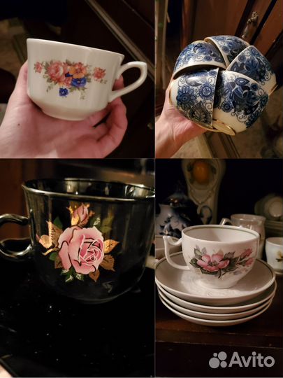 Чайные комплекты СССР