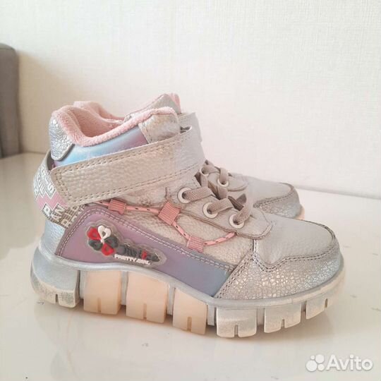 Ботинки демисезонные для девочки 28 размер