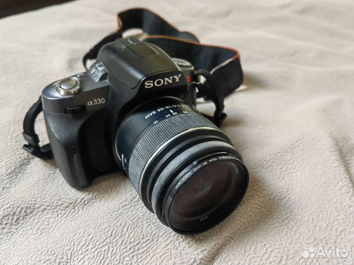 Зеркальный фотоаппарат sony alpha 330