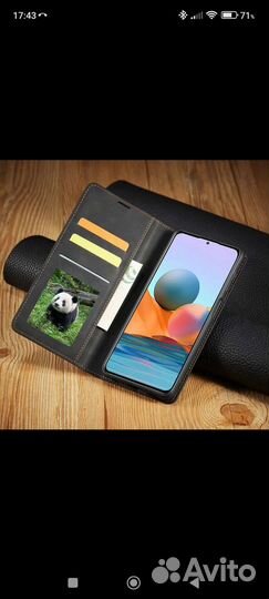 Чехол - книжка для Xiaomi Redmi Note 10 Pro