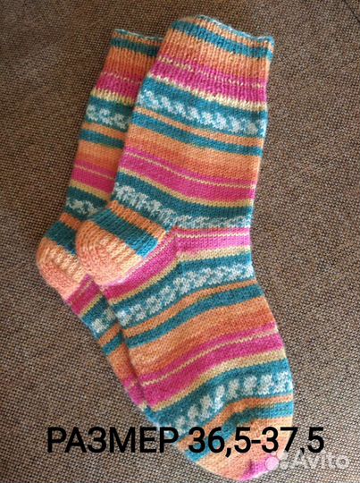 Носочки вязаные ручная работа