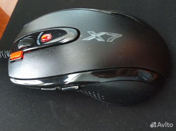 Мышь игровая проводная A4Tech X710BK 2000 dpi