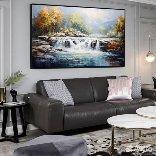 Интерьерная картина маслом на холсте Шедевр