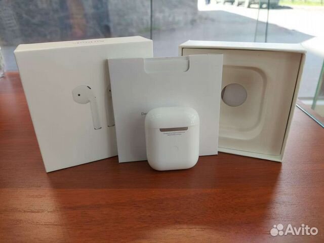 Беспроводные наушники apple airpods 2 реплика