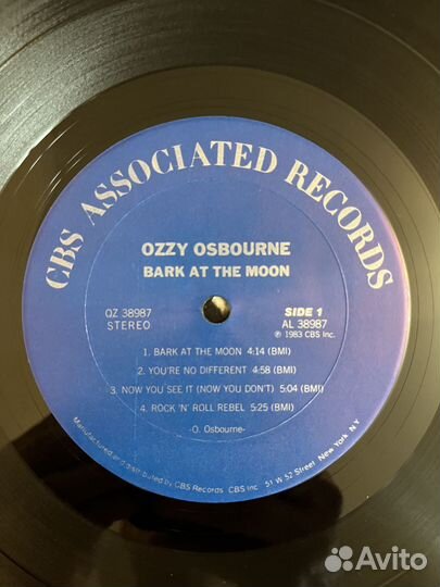 Винил Ozzy Osbourne lp