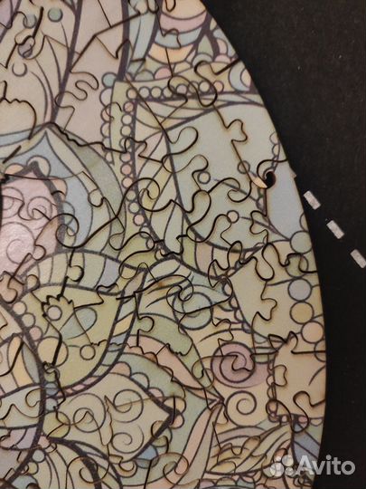 Деревянный пазл Мандала (300 деталей)