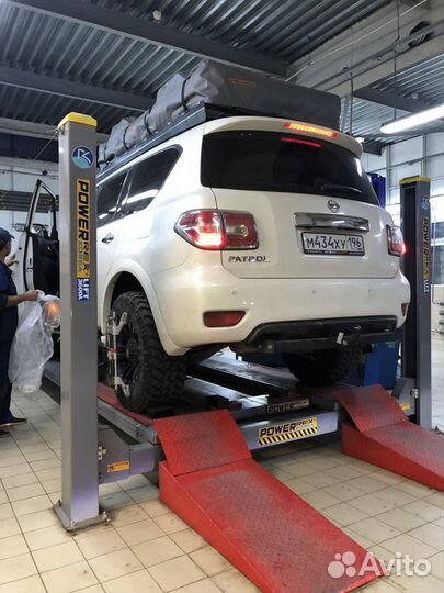 Расширители колесных арок Nissan Patrol (Y62)