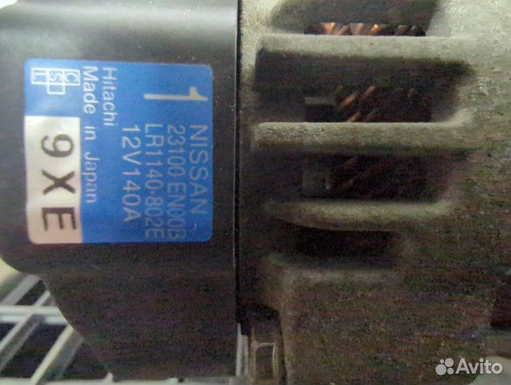 Генератор Nissan Qashqai J10 MR20DE 2008