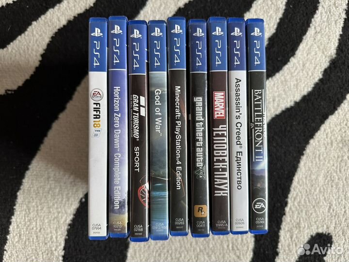 Игры для приставок ps4