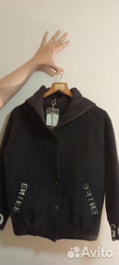 Тёмная альпака пряжа