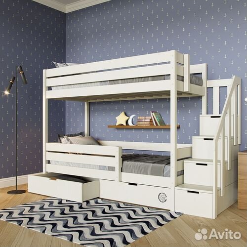 Двухъярусная кровать детская