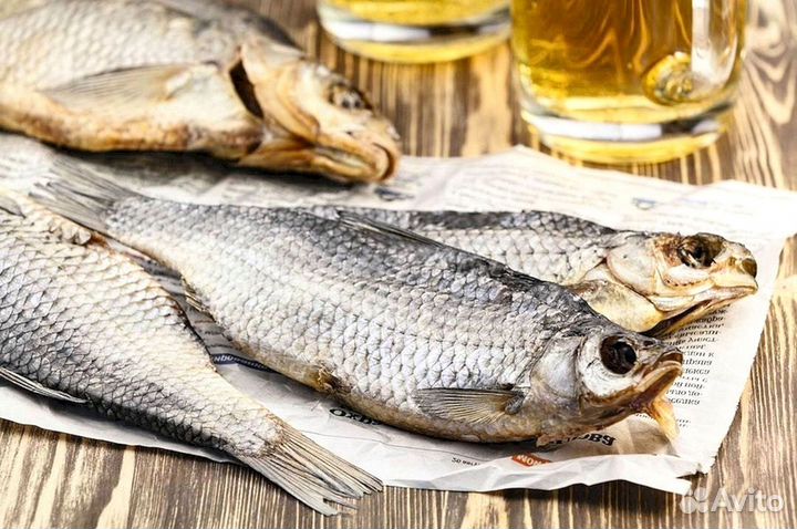 Вяленая астраханская вобла