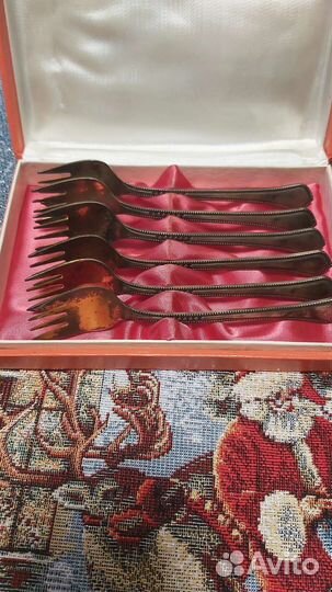 Винтажные вилки с мельхиора Талинский ювелирный