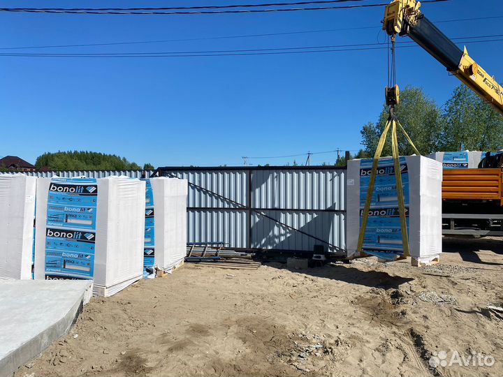 Газосиликатные блоки 625 400 250