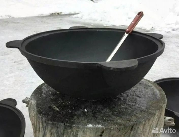 Казан чугунный