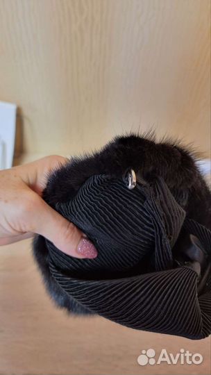 Шапка норковая берет