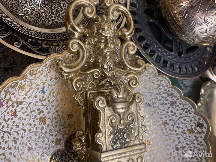 Держатель, украшение из латуни