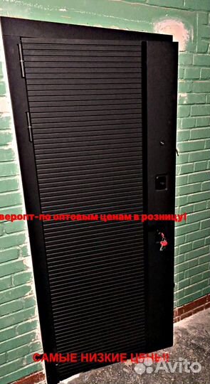 Тяжелая дверь входная с терморазрывом с бесплатной