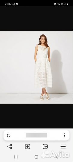 Платье белое 3