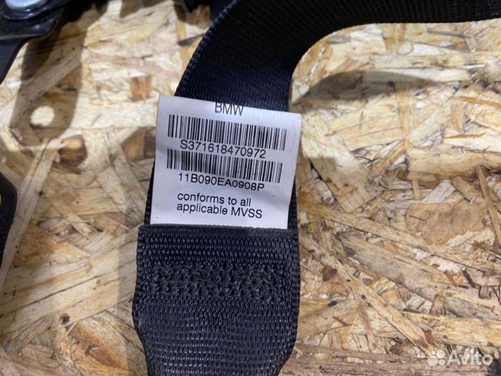 Ремень безопасности задний Bmw X5 E70 3.0 2011