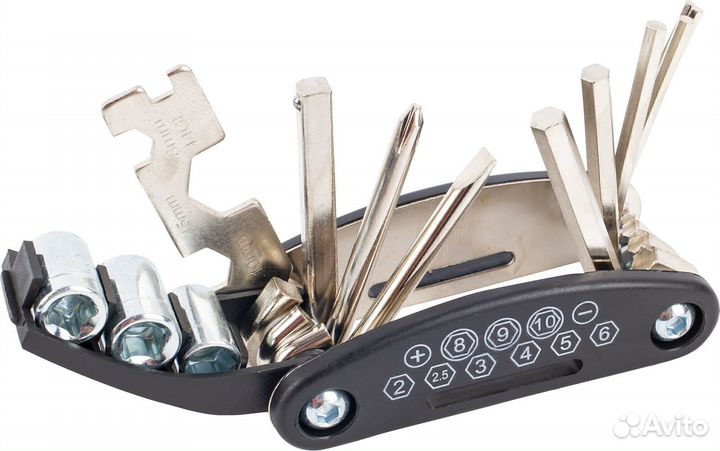 Мультитул STS BC-BT802, 13 предметов Tag953