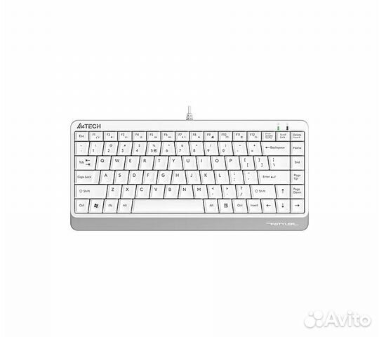 Клавиатура A4Tech Fstyler FKS11, белый/серый