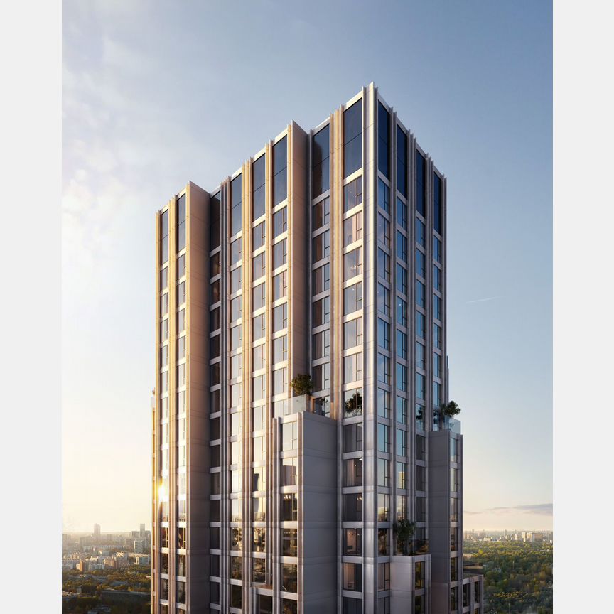 3-к. квартира, 87,8 м², 10/22 эт.