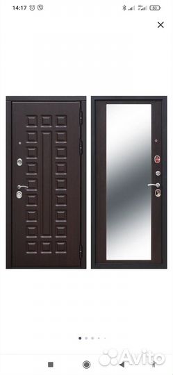 Выставочный образец дверь Сенатор 860 мм правая