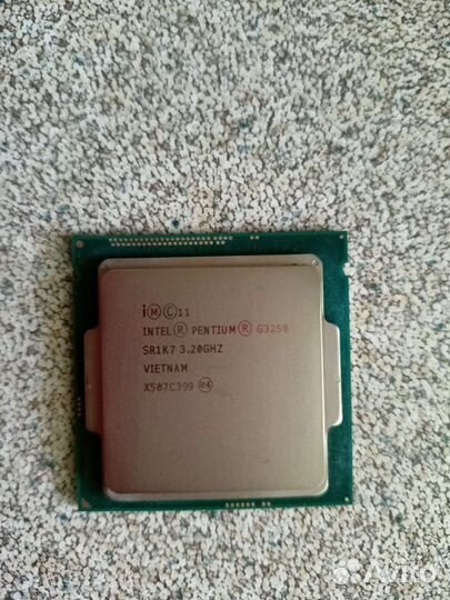 Процессор intel pentium G3250 3,2 Гц. + Кулер