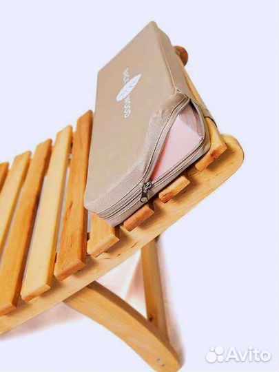 Деревянный лежак