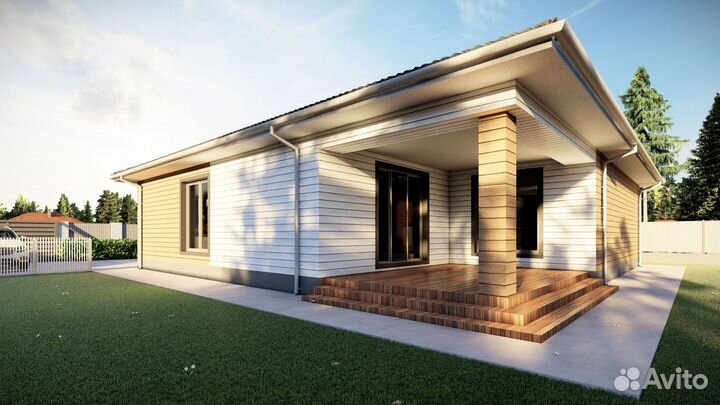 Готовый проект современного дома